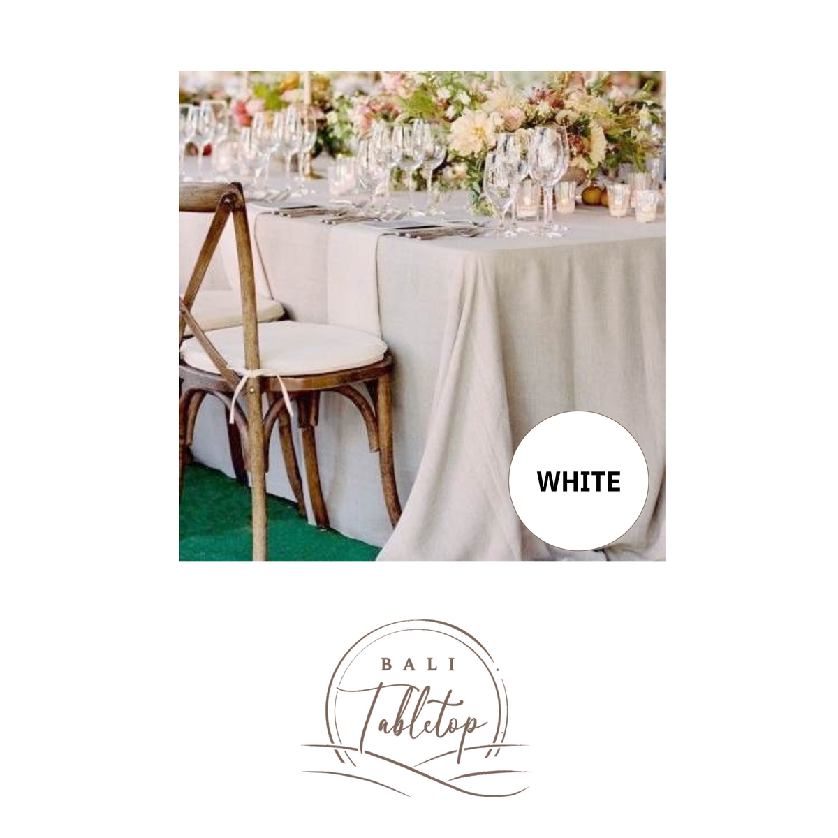 Tablecloth - White