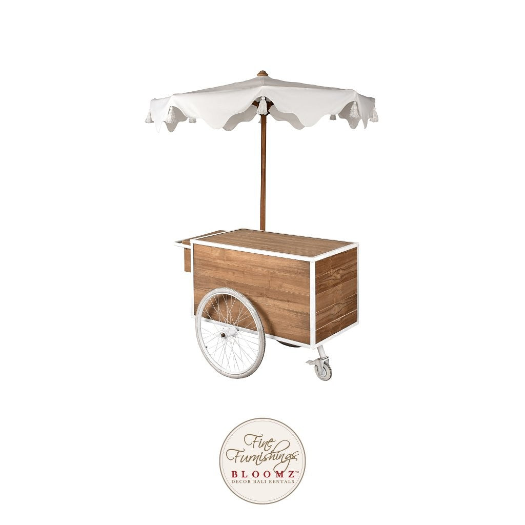 Timber Beer Cart