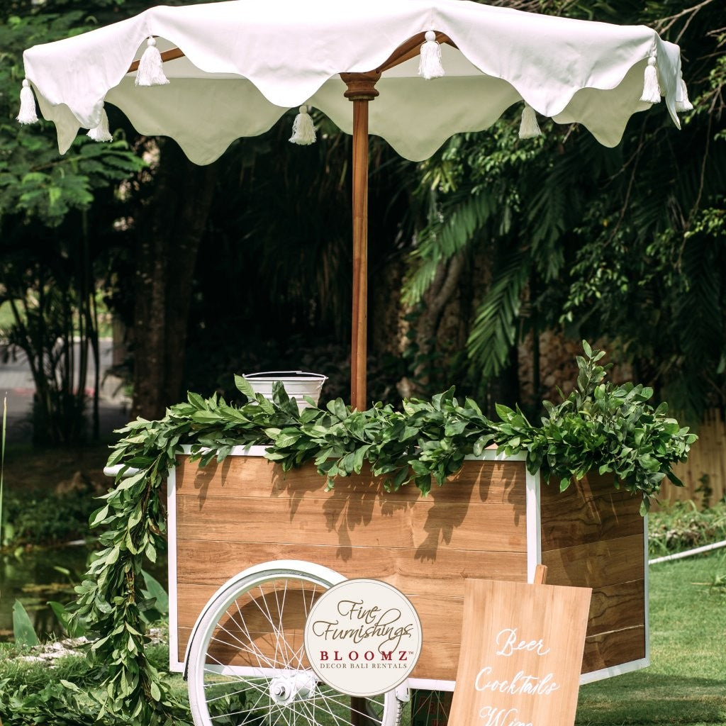 Timber Beer Cart