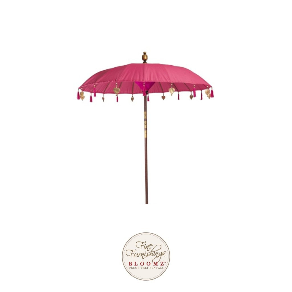 Festival Pink Bali Umbrella