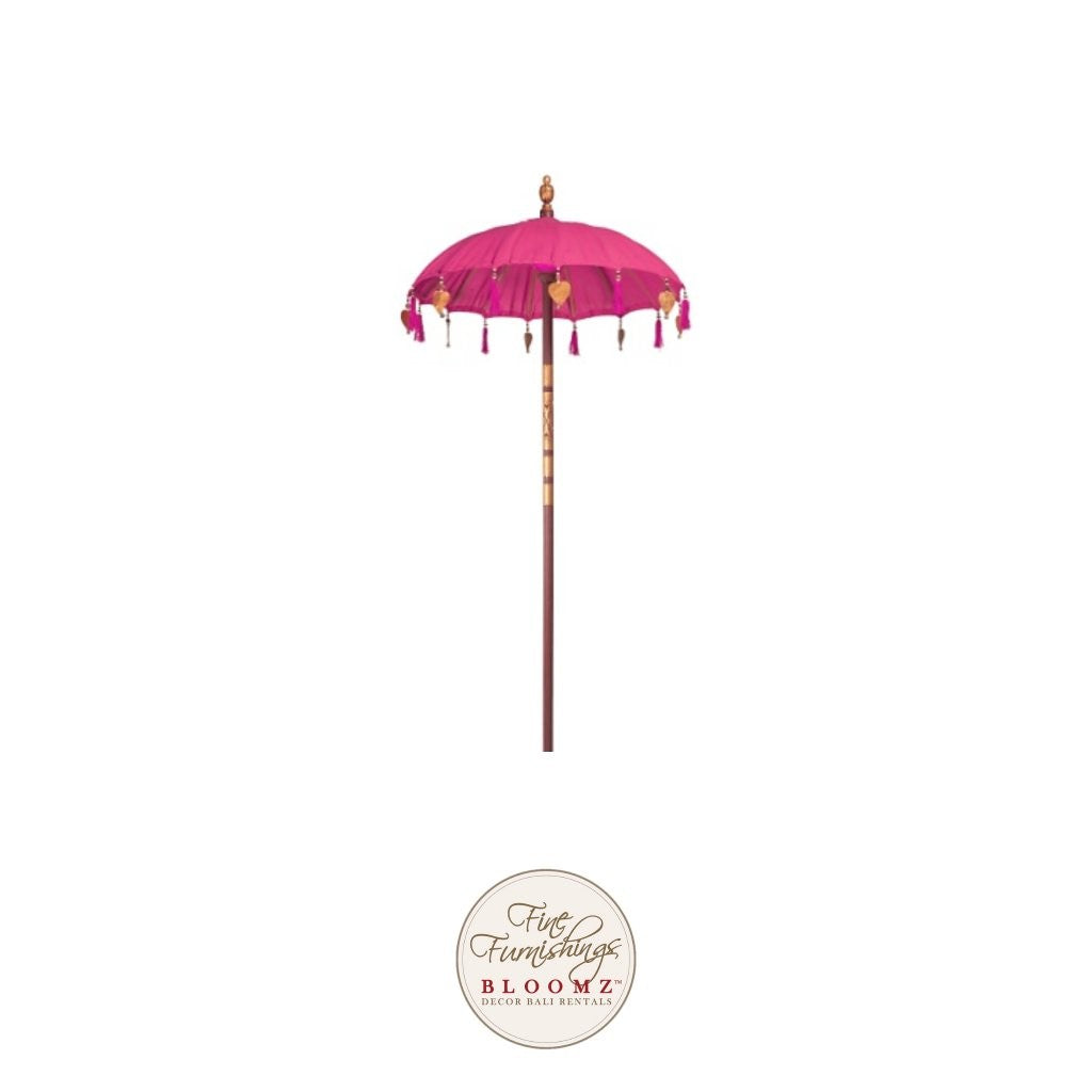 Festival Pink Bali Umbrella Small
