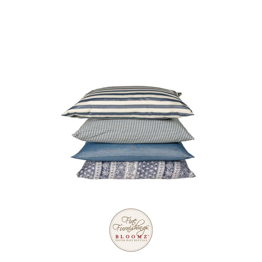 Blue Medley Pillow Set