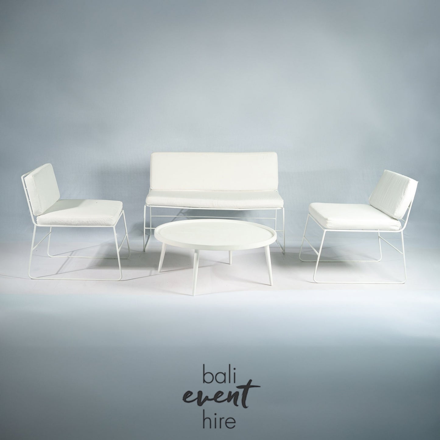 Mykonos Set White Round