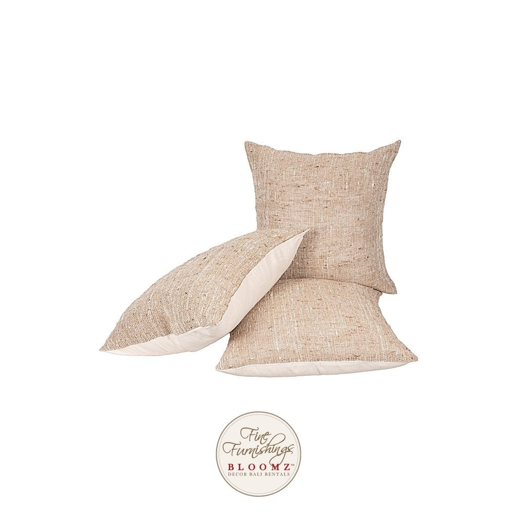 Sand & Canvas Floor Pillow Set
