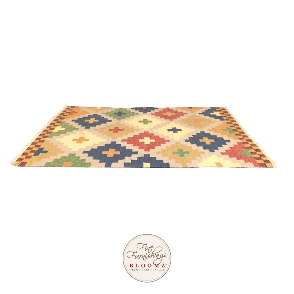 Dhurrie Rain Floor Rug