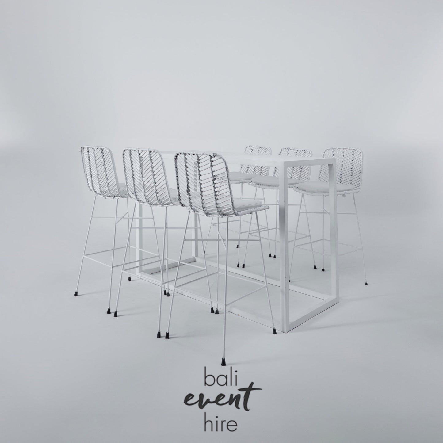 Amalfi Bar Set White