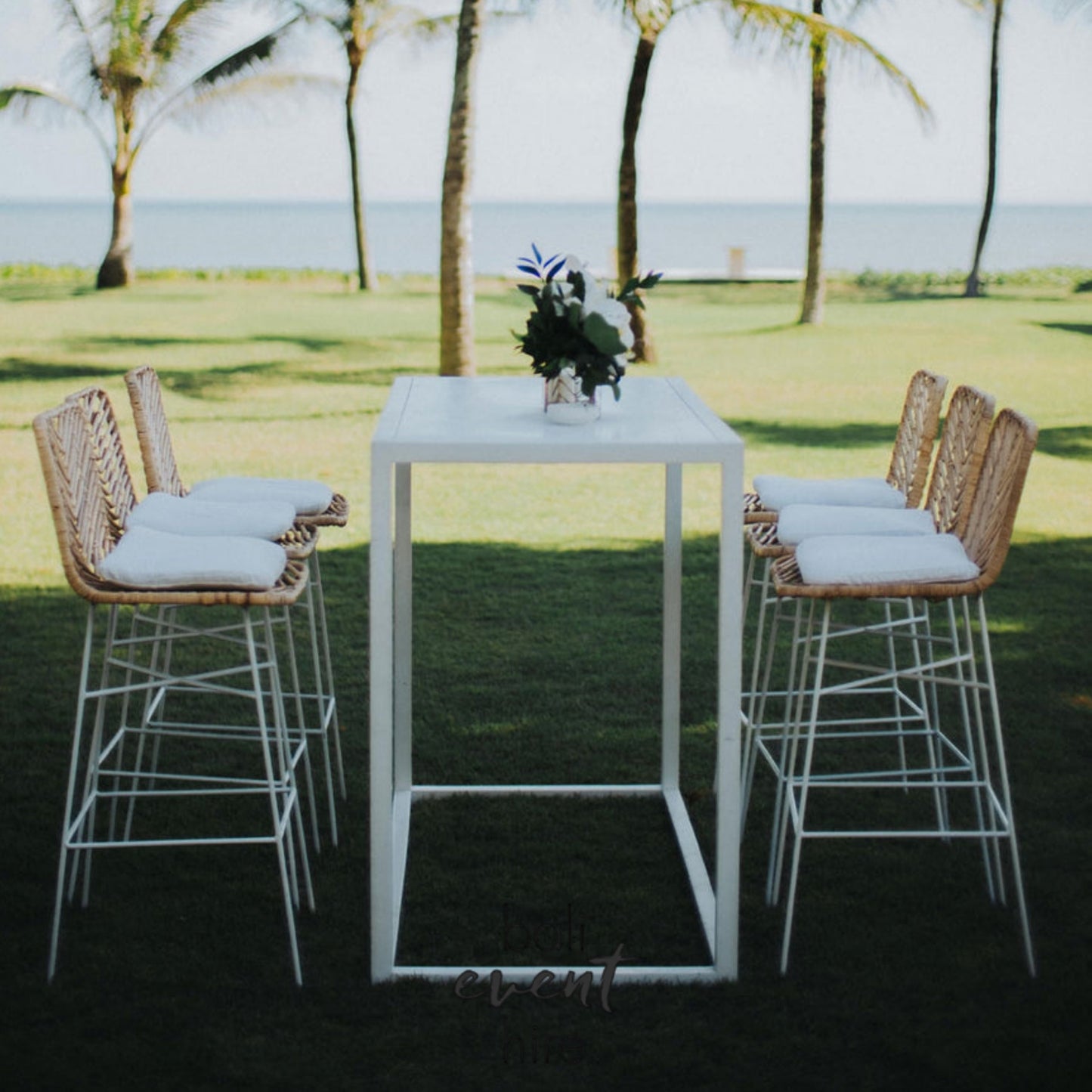 Amalfi Bar Set White