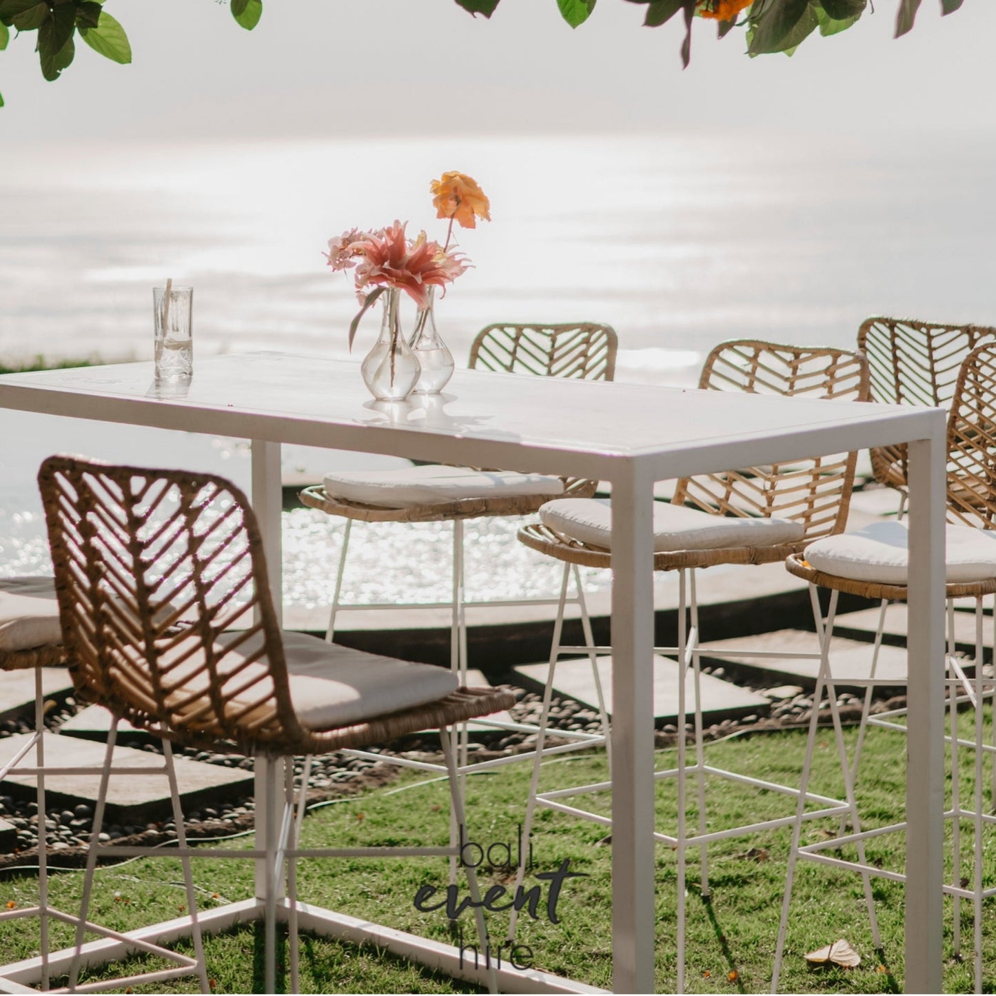 Amalfi Bar Set White