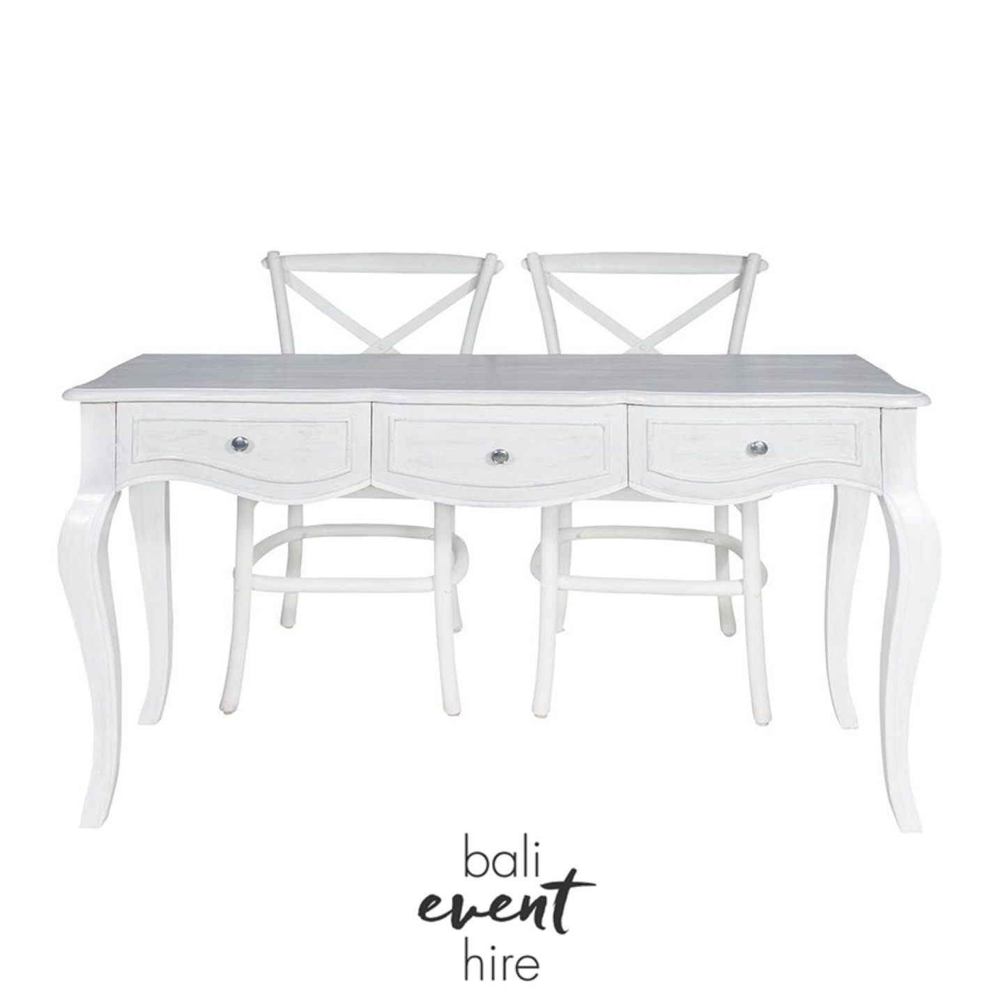 Parisian Signing Table White