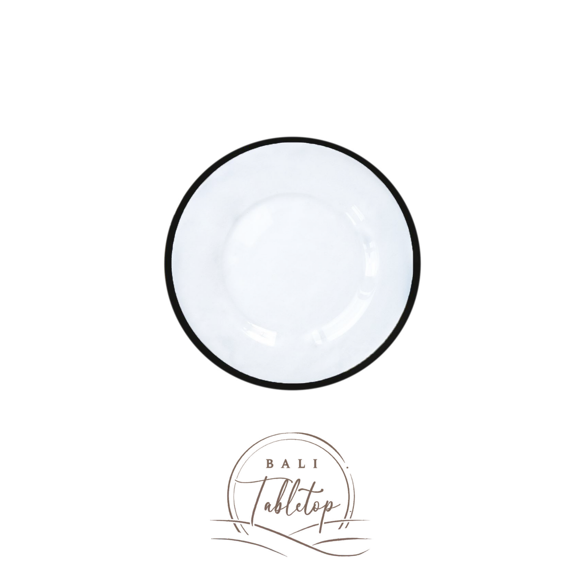 Noir Plate Charger