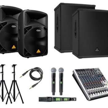 60-100pax - Sound, Lighting & Power Package
