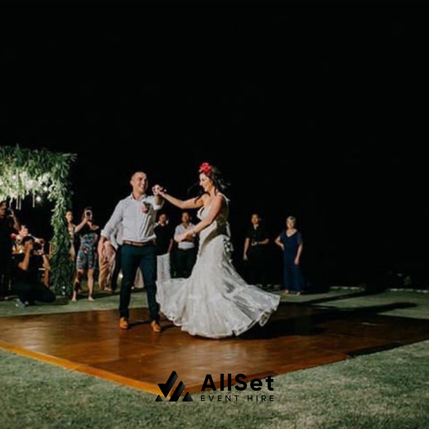 Wooden Parquet Dance Floor (1m x 1m modules)