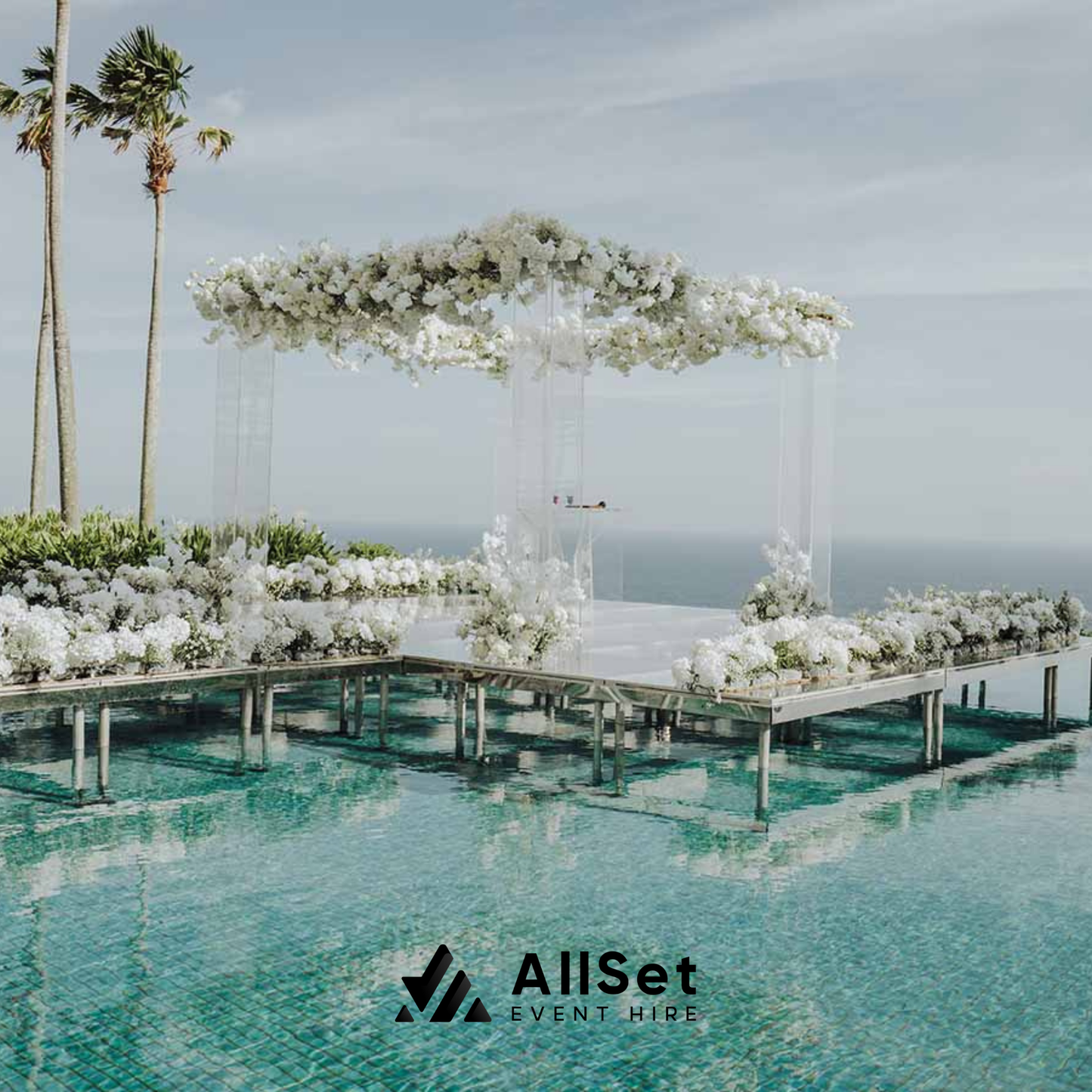 Acrylic Floating Staging (1m x 1m modules)
