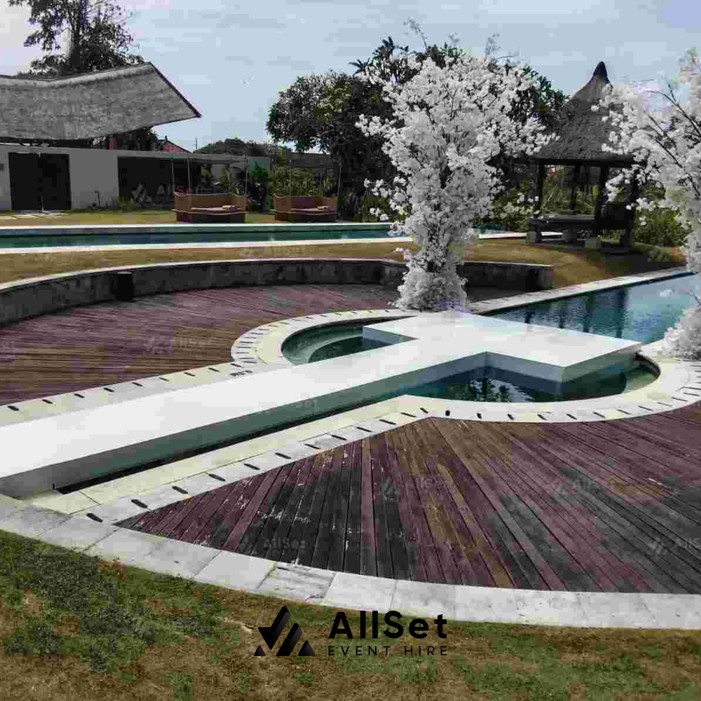 White Floating Stage (1m x 1m modules)