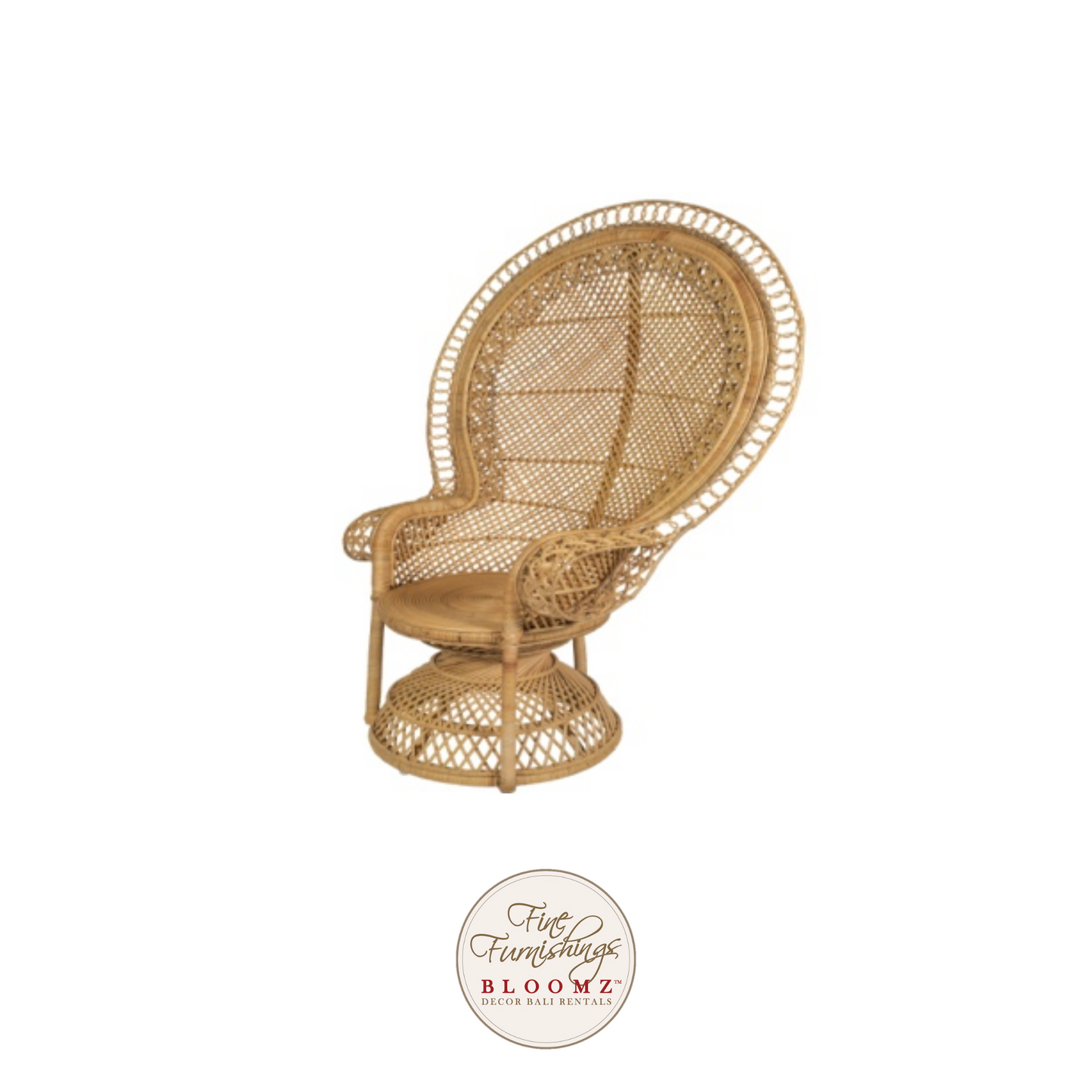 Peacock Natural Chair