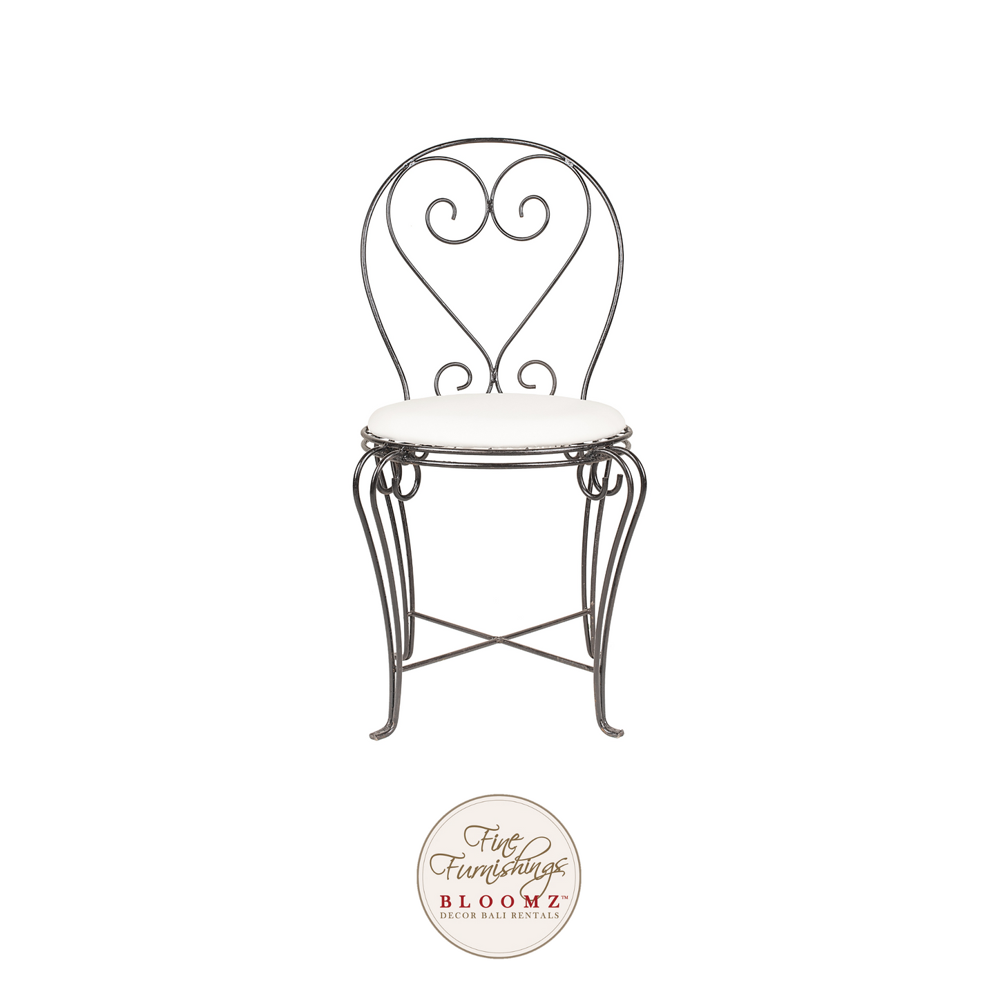Tea Garden Heart Chair Bronze