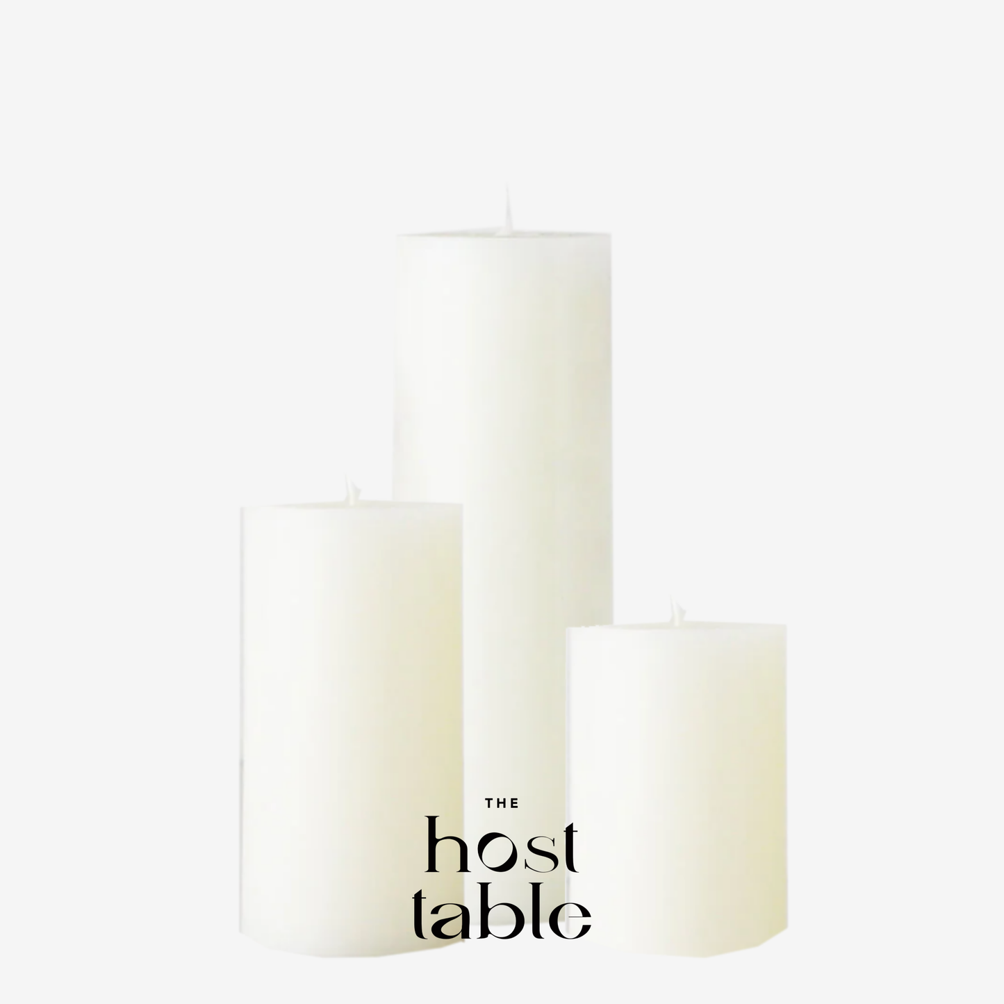 Pillar Custom Candle Set of 3
