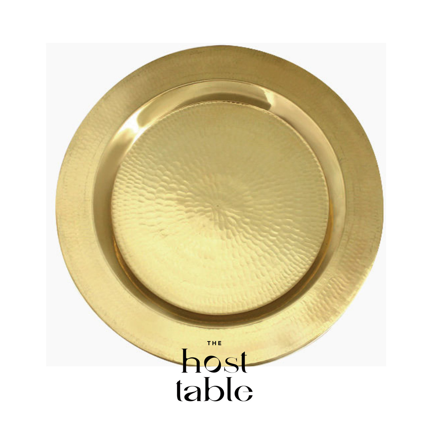 Gamma Gold Plate Charger