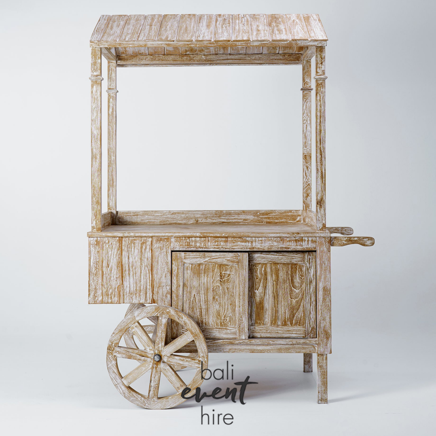 Bali Cart Whitewash