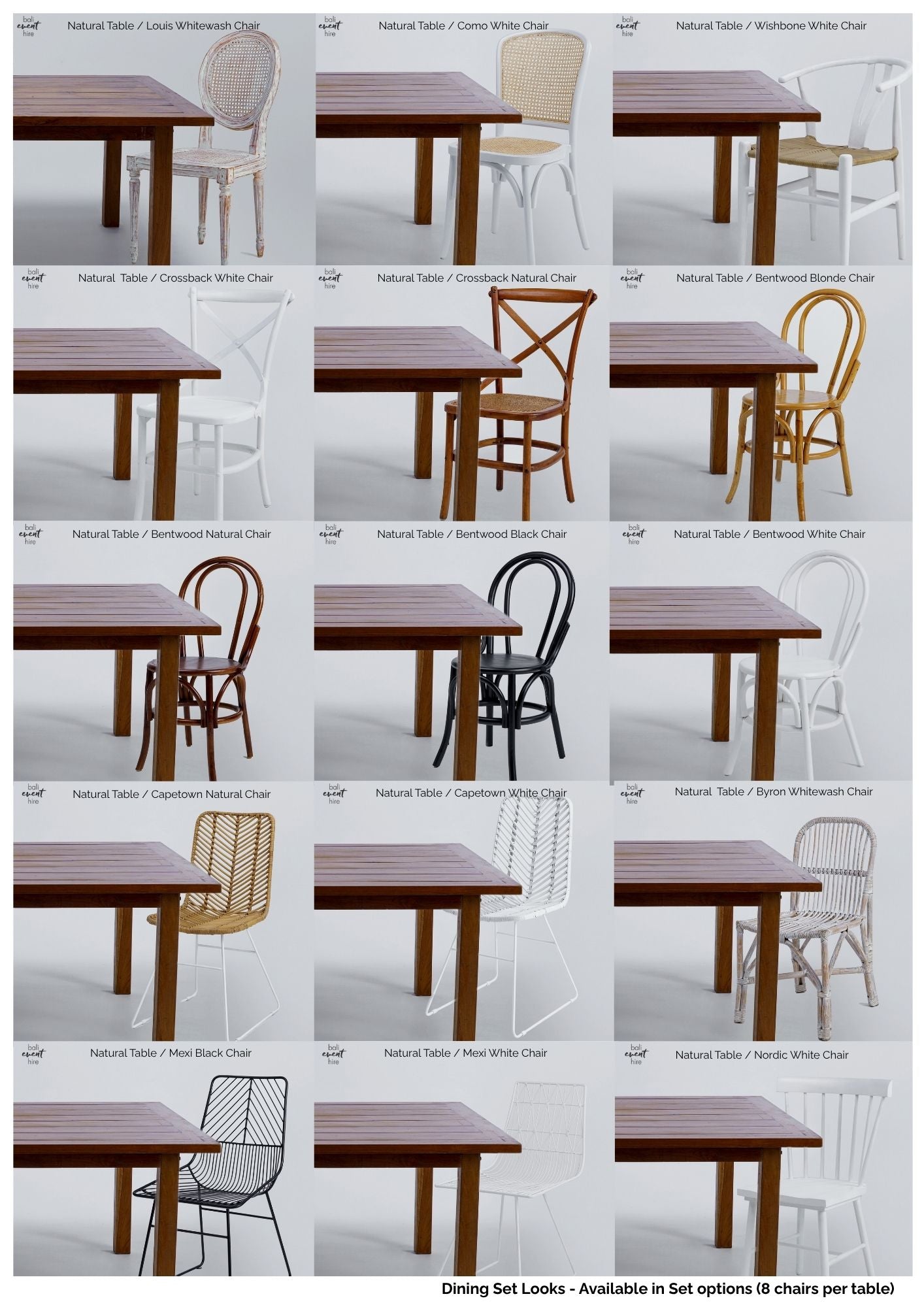 Dining Table Natural