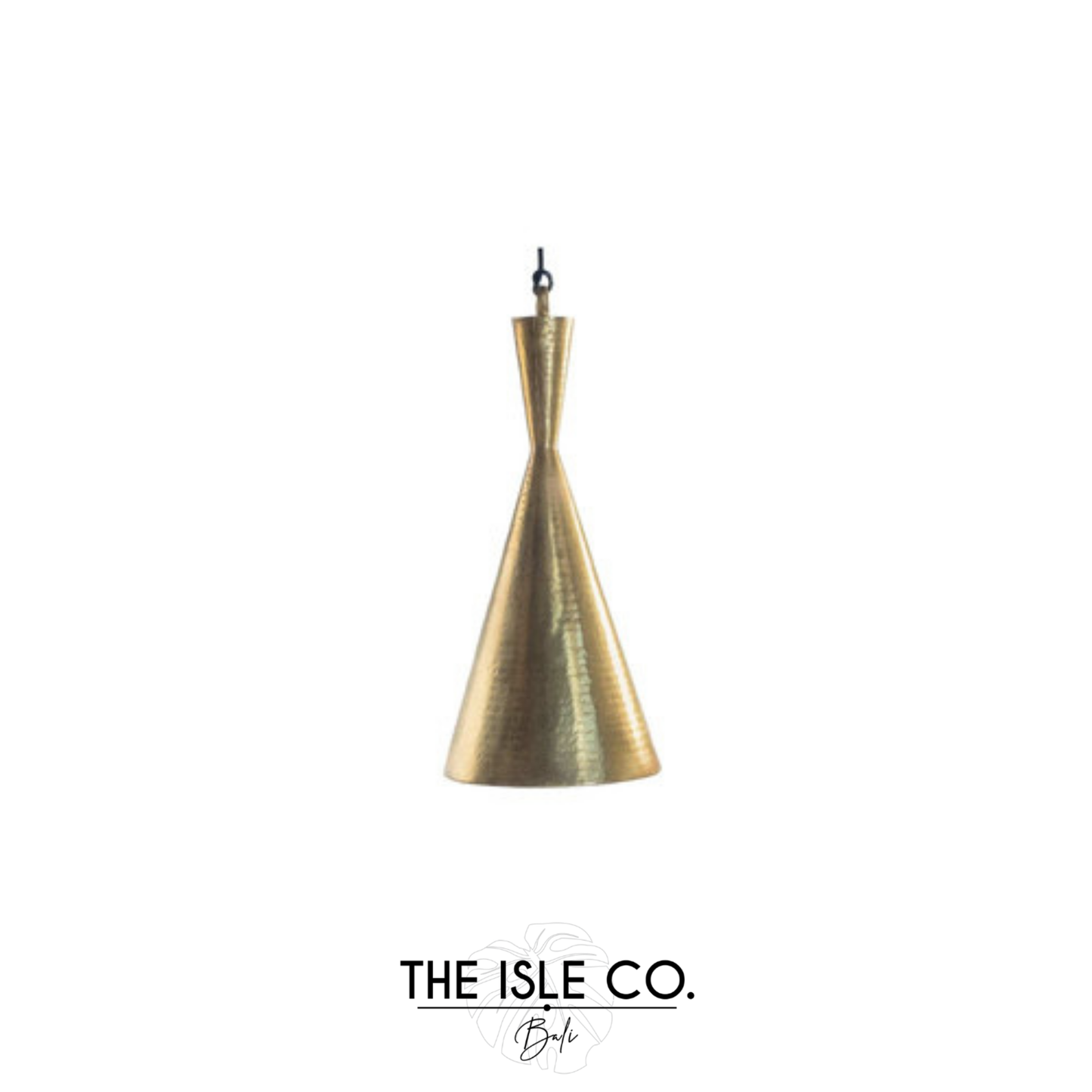 Brass Triangle Pendant