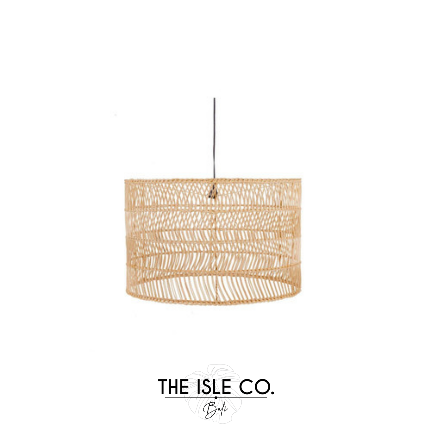 Round Rattan Pendant X-Large