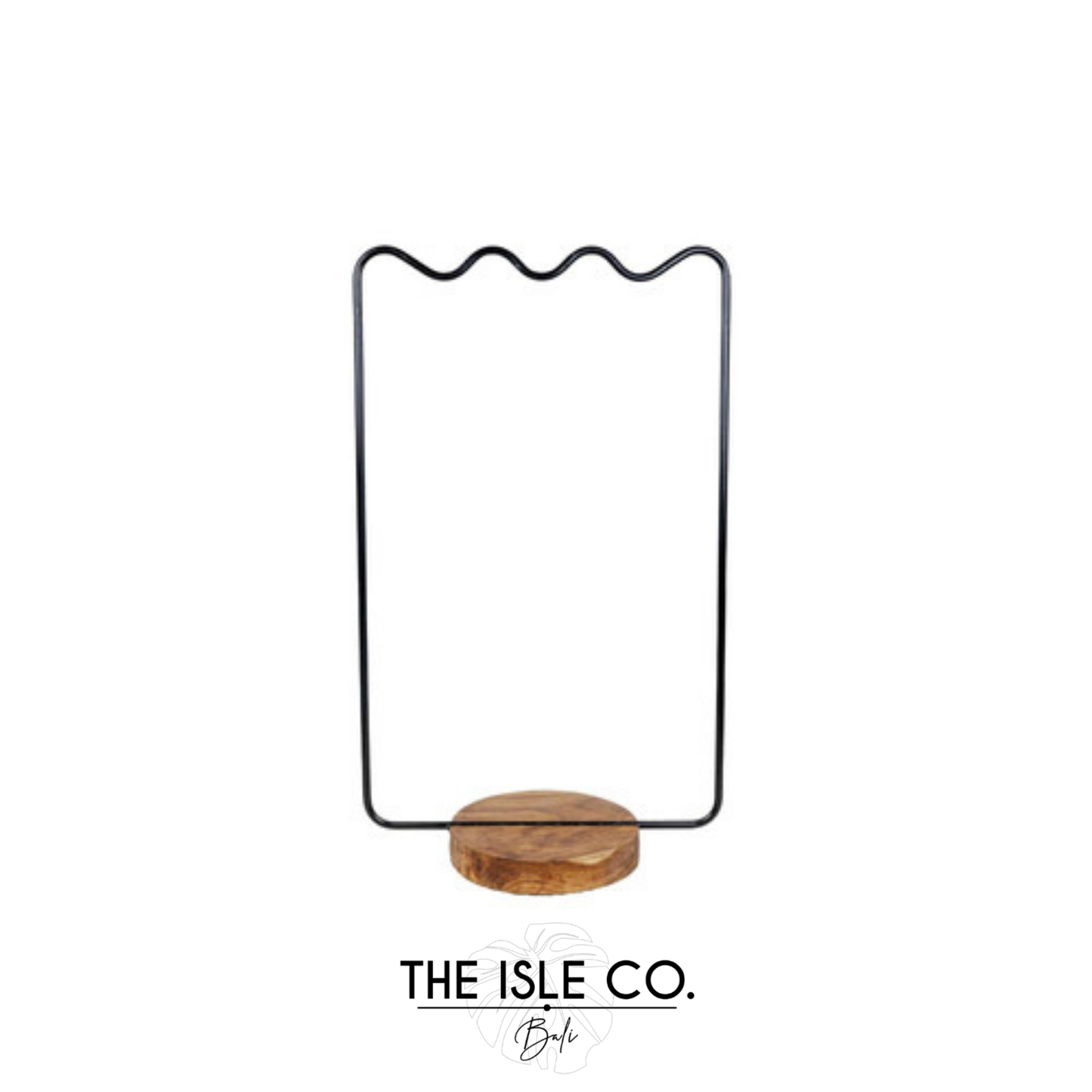 Squiggle Signage Holder