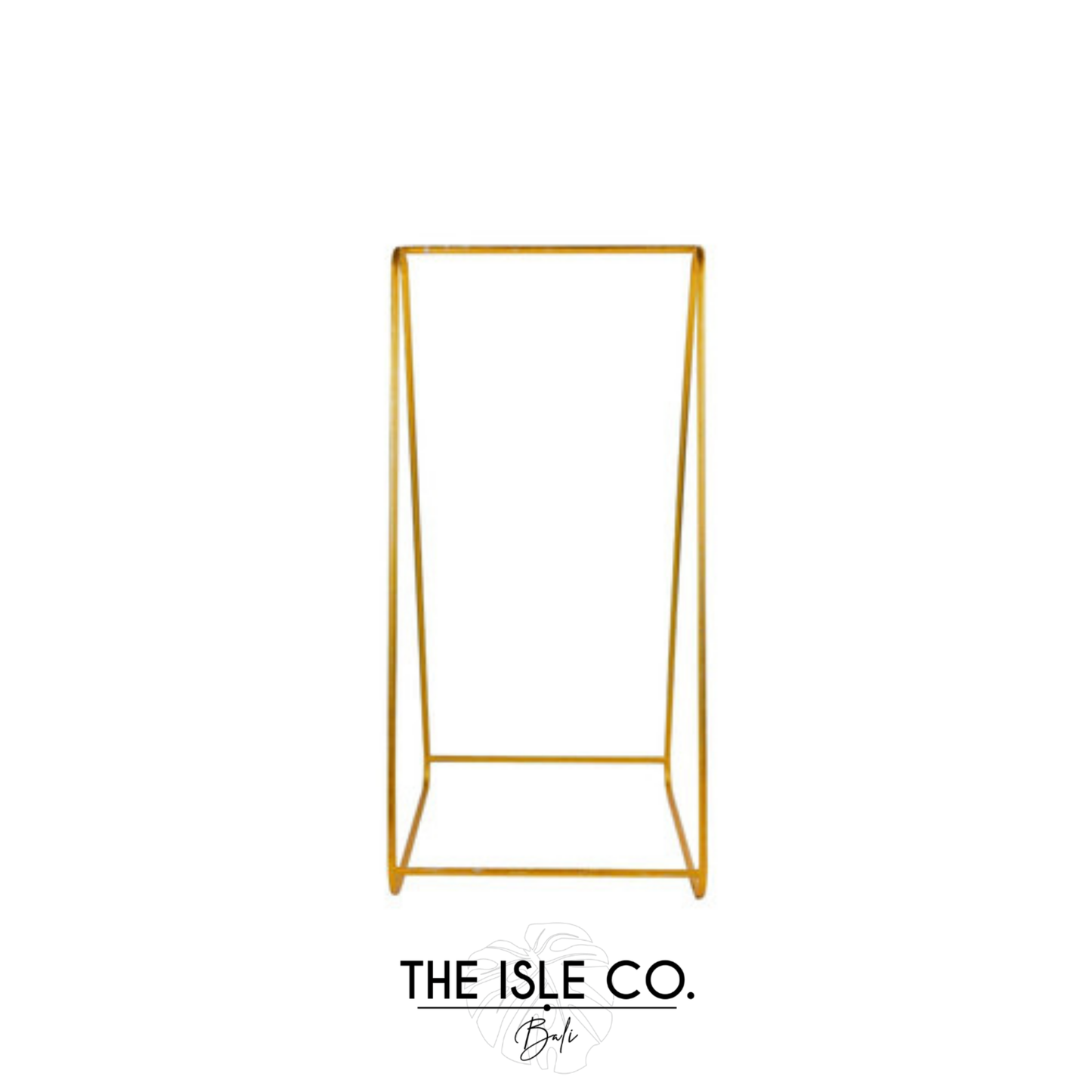 A Frame Gold Signage Holder