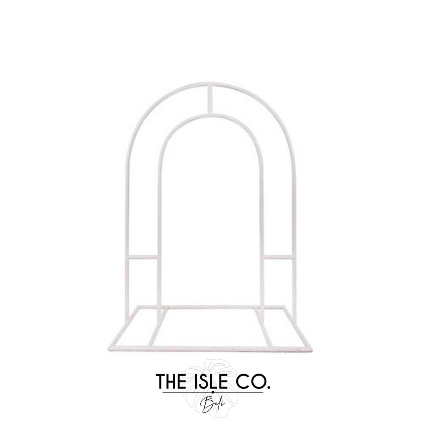 Double Arched Signage Holder