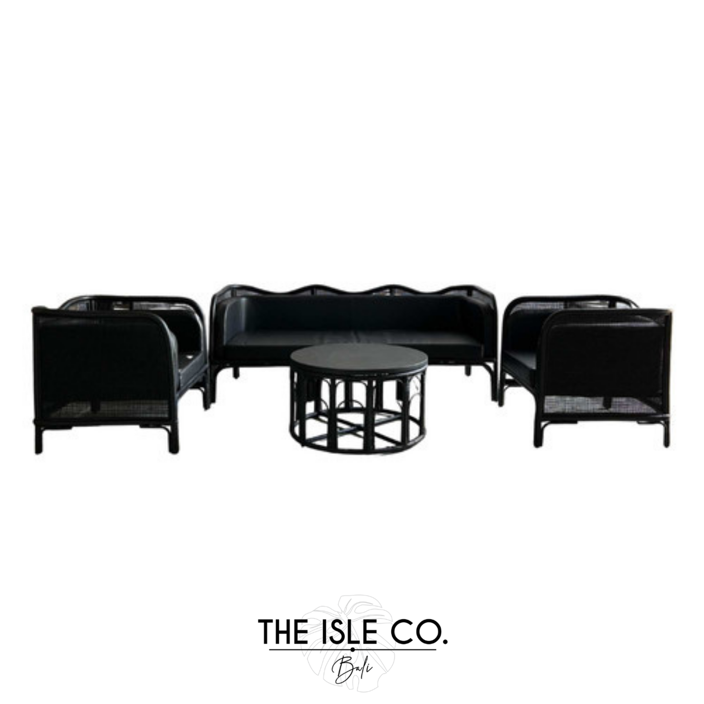 Ombak Lounge Set Black