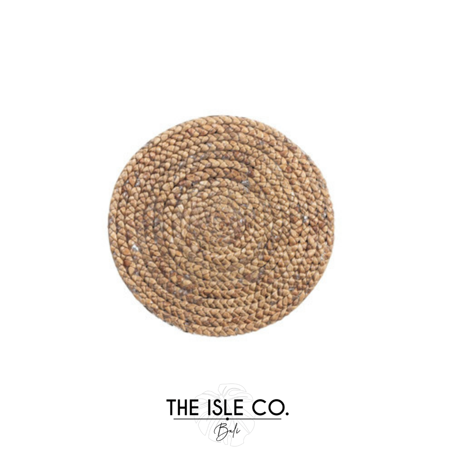 Tulum Woven Seagrass Natural Plate Charger