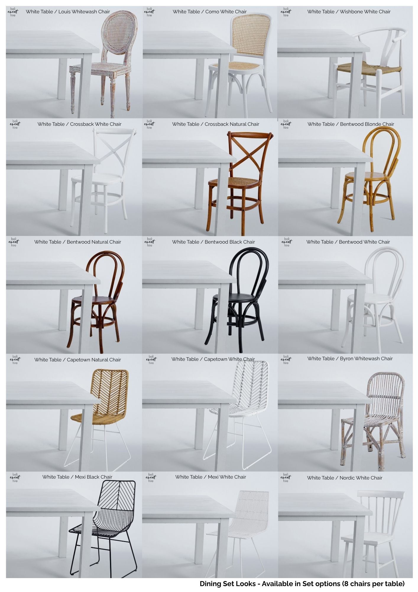 Dining Table White