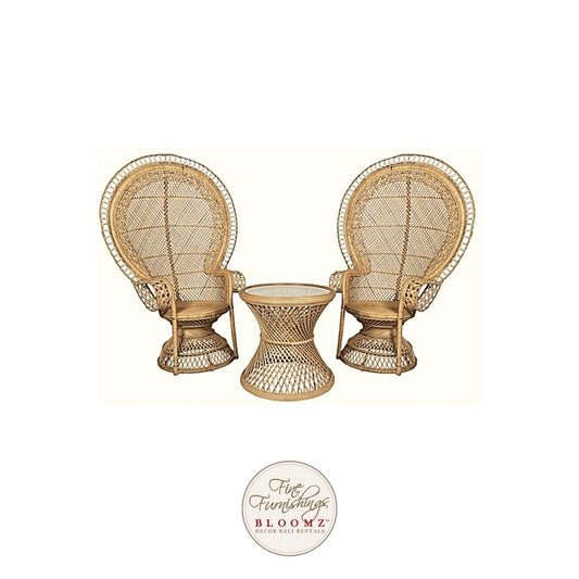 Peacock Natural Set