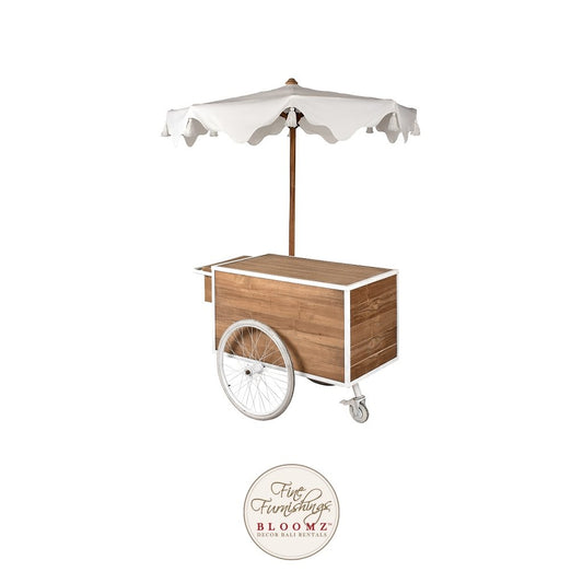 Timber Beer Cart