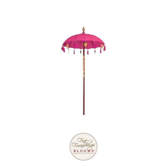 Festival Pink Bali Umbrella Small