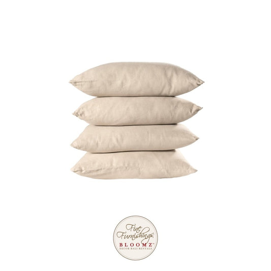 Natural Linen Pillow Set