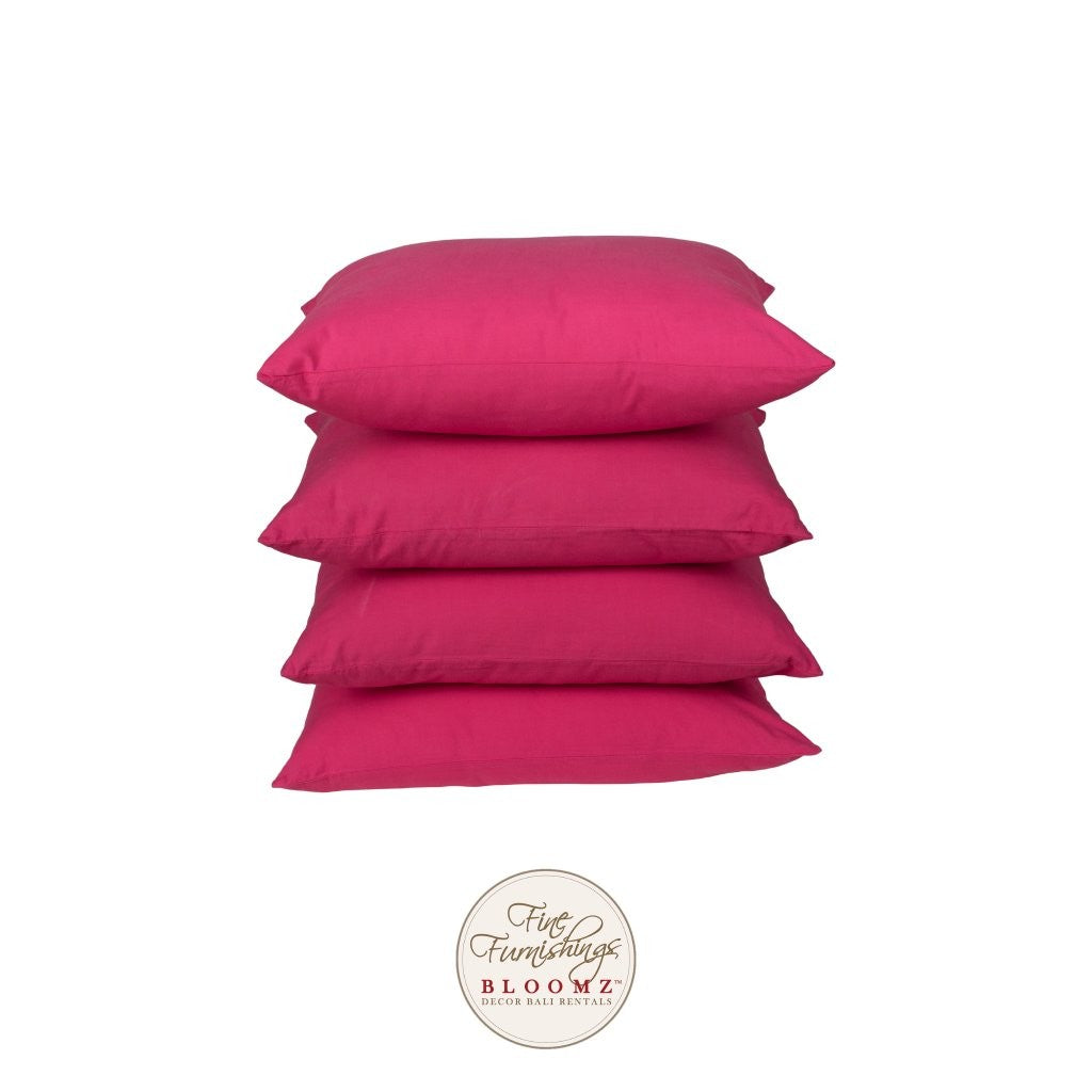 Fushia Pink Pillow Set