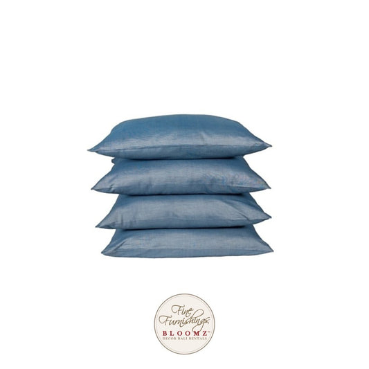 Stone Wash Blue Pillow Set