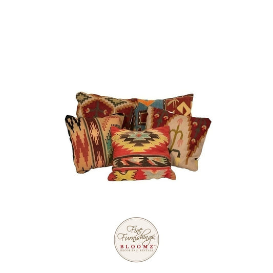 Kilm Ahmed Floor Pillow Set