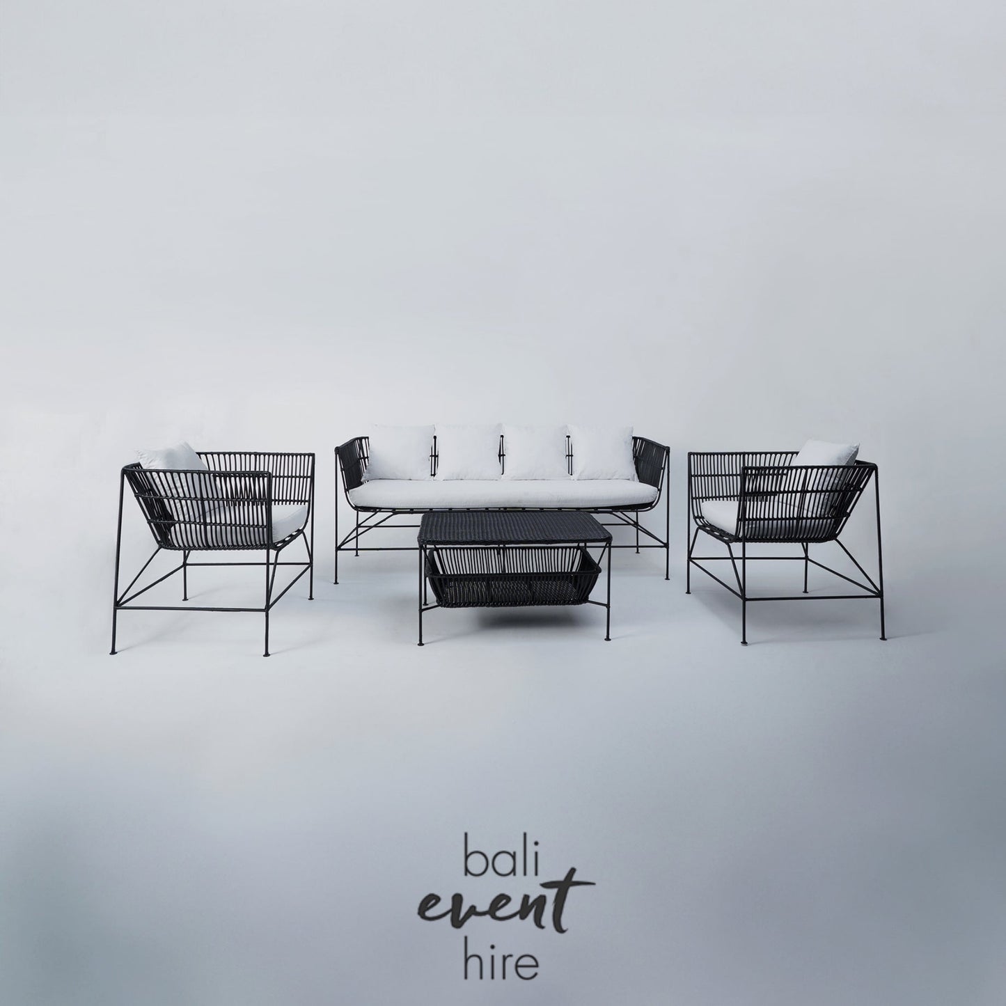 Capetown Lounge Set Black