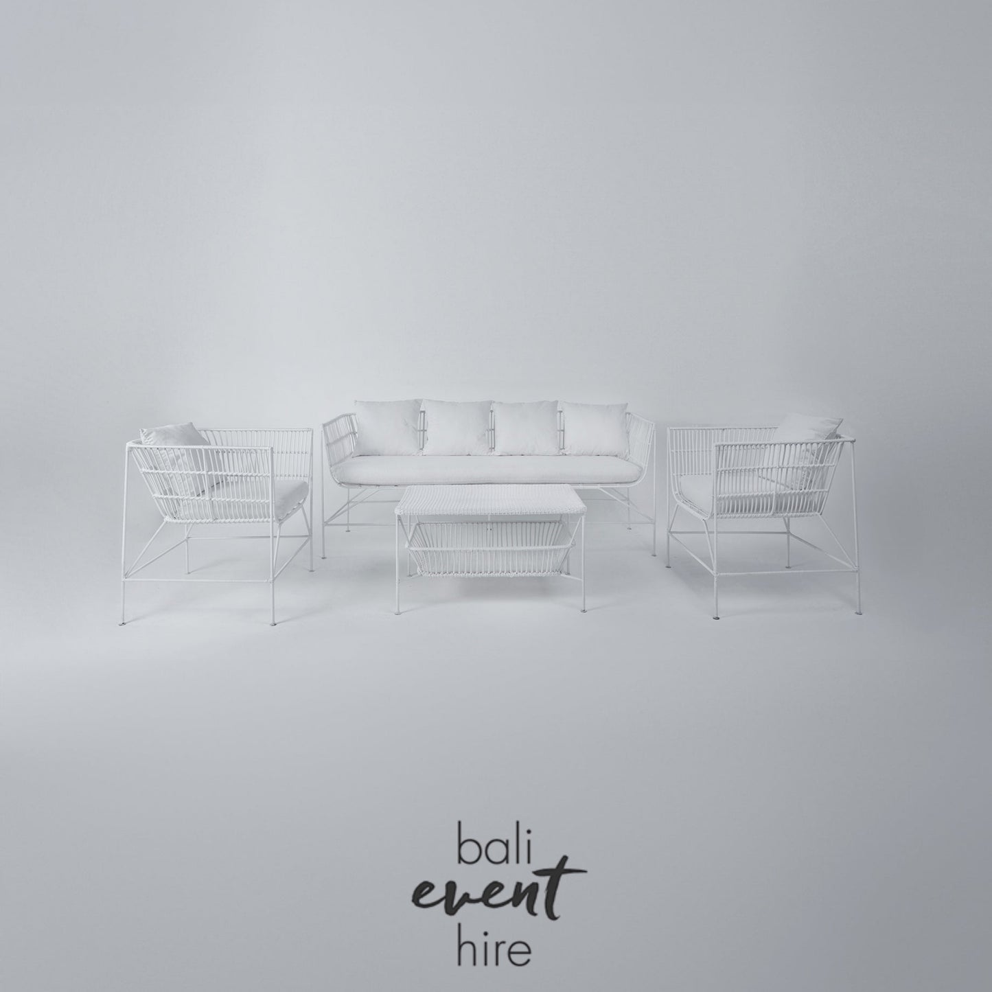 Capetown Lounge Set White
