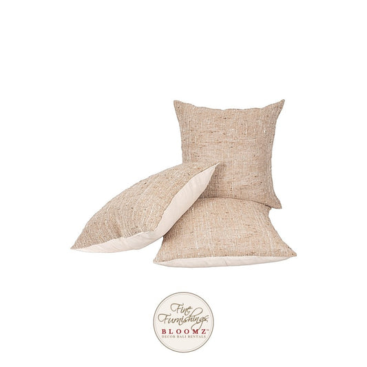 Sand & Canvas Floor Pillow Set