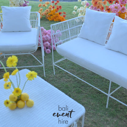 Capetown Lounge Set White