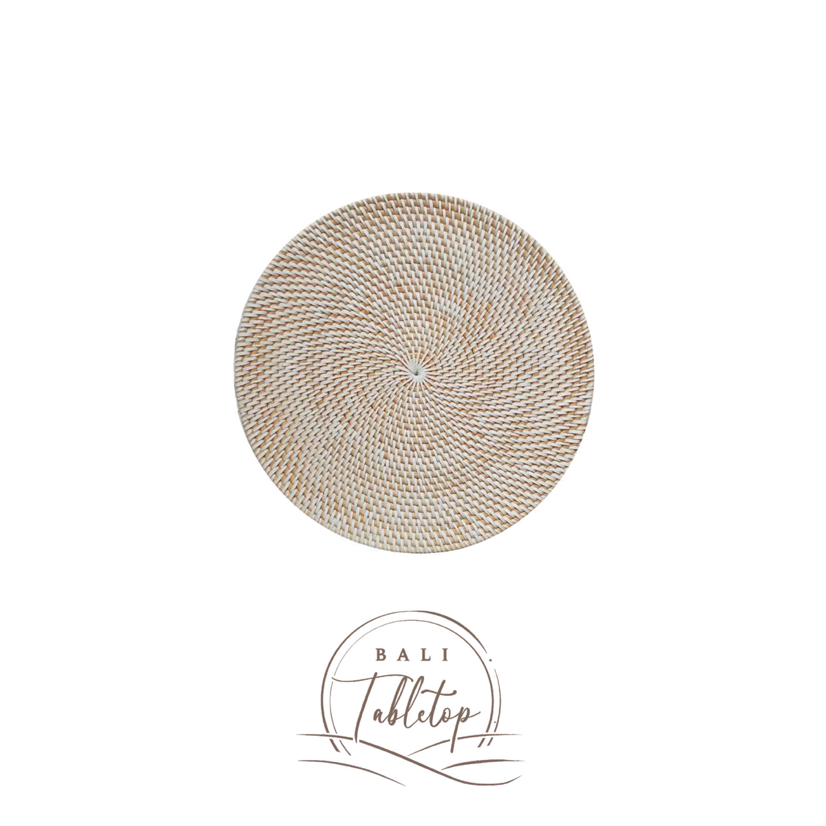 Exotic White Plate Charger