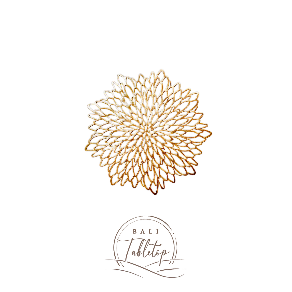 Flora Mat Plate Charger
