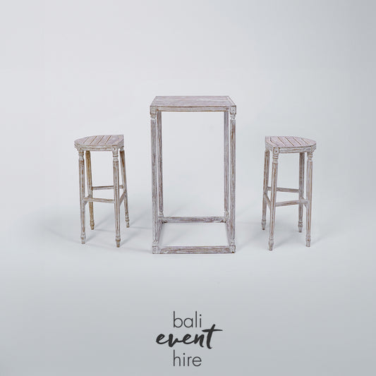 Amalfi High Set Louis Whitewash