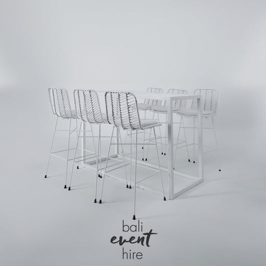 Amalfi Bar Set White