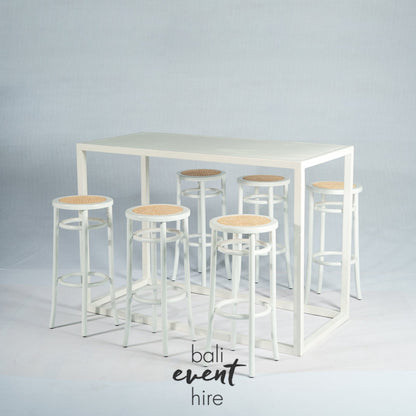 Amalfi Bar Set White