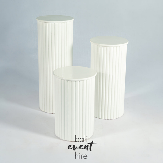 Plinth Set White