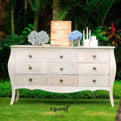 Welcome Dresser White